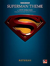 Superman Theme piano sheet music cover Thumbnail